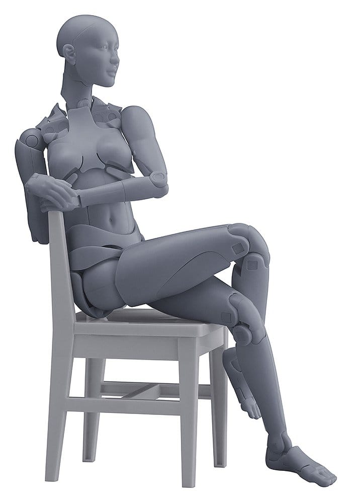 Figma Action Figure Nishimura Style Drawing Doll Olive Gray 21 cm