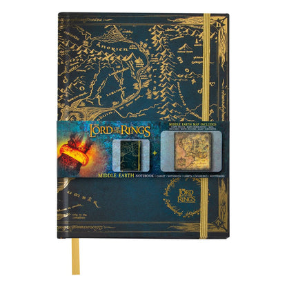 Lord of the Rings Notebook Map of Middle Earth Cinereplicas
