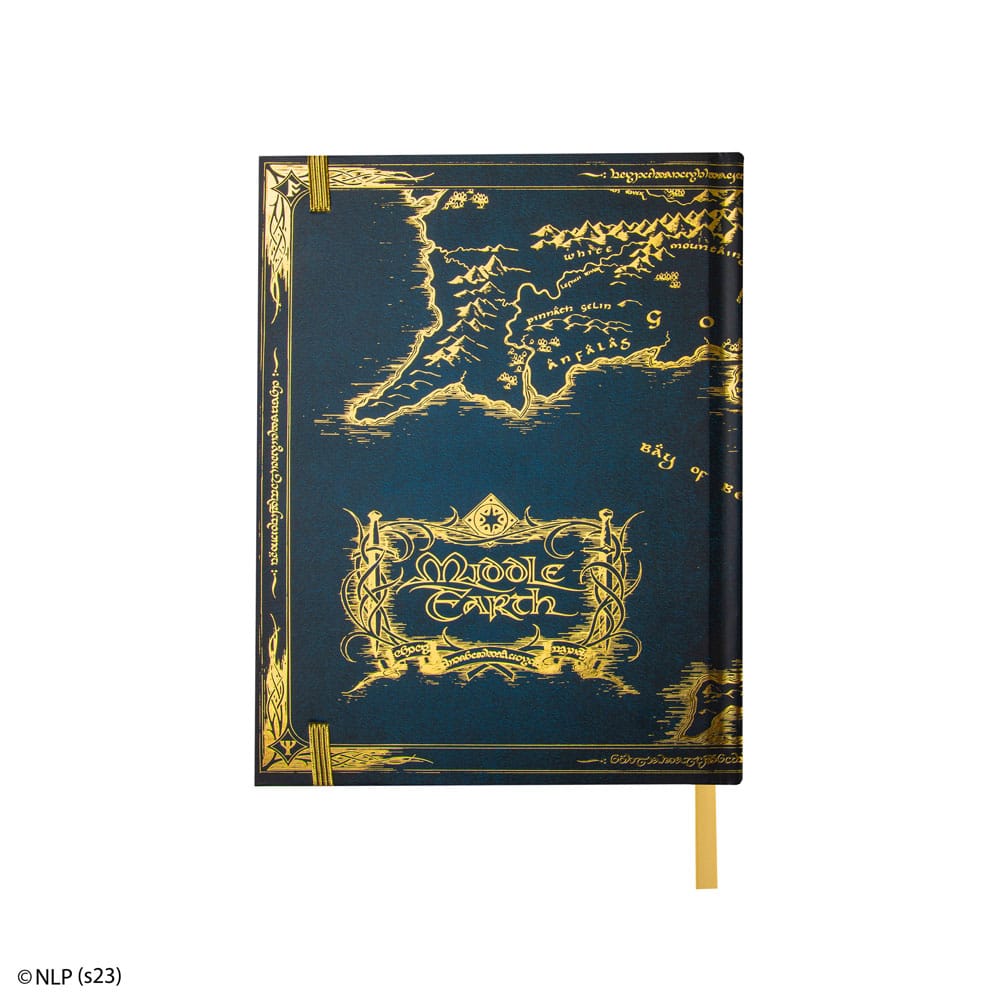 Lord of the Rings Notebook Map of Middle Earth Cinereplicas