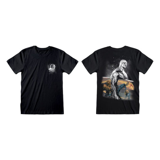 Fantastic 4 T-Shirt Silver Surfer Size L Heroes Inc