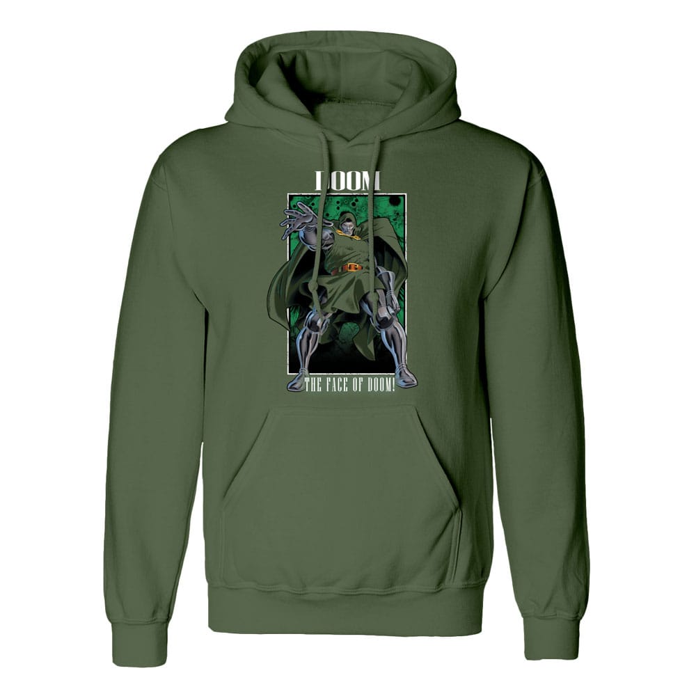 Marvel Hooded Sweater Superman The Face Of Doom Size L Sweaters