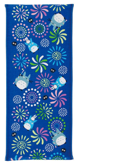 My Neighbor Totoro Imabari Towel Totoro Fireworks 34 x 80 cm