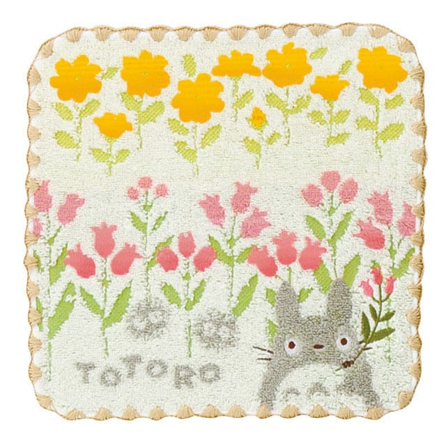 My Neighbor Totoro Mini Towel Wild flowers 25 x 25 cm Marushin