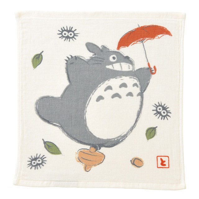My Neighbor Totoro Imabari Mini Towel Totoro Umbrella Big 34 x 36 cm Towels