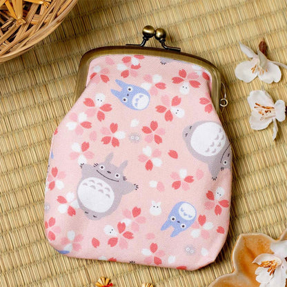 My Neighbor Totoro Coin Purse Totoro Cherry Blossoms Wallets