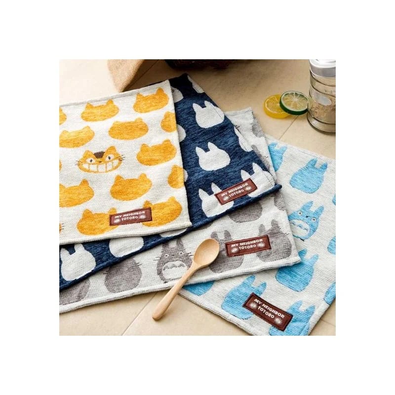 My Neighbor Totoro Cloth Lunch Napkin Medium Totoro Shilouette Kitchen- and Tableware