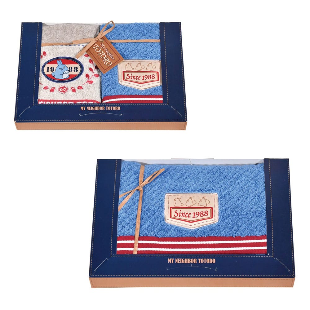 My Neighbor Totoro Towel 3-Set Denim stitching Towels