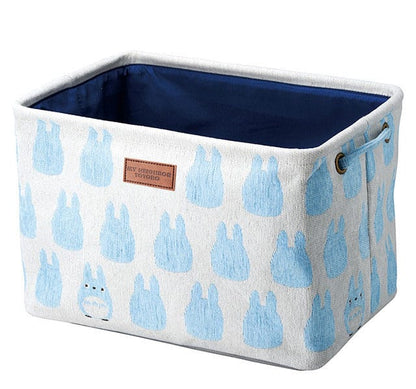 My Neighbor Totoro Storage Box Totoro Silhouette Blue Comics storage & Protection