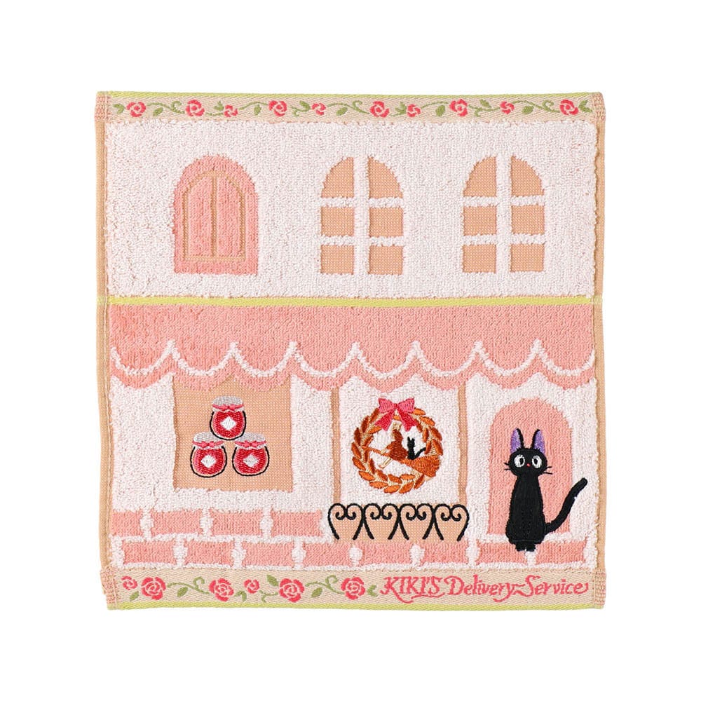 Kiki’s Delivery Service Mini Towel Jiji Street corner 25 x 25 cm Towels
