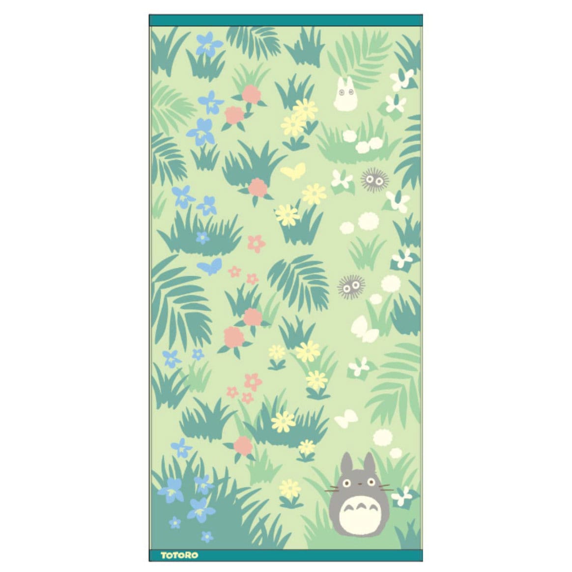 My Neighbor Totoro Large Bath Towel Totoro & Butterfly 60 x 120 cm Towels