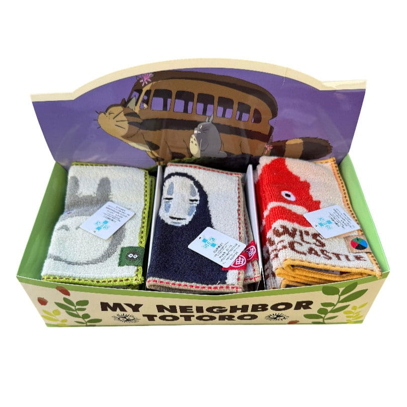 Studio Ghibli Mini Towels 25 x 25 cm Display (10) Marushin