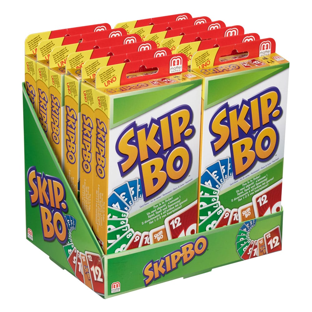 Skip-Bo Card Game Mattel