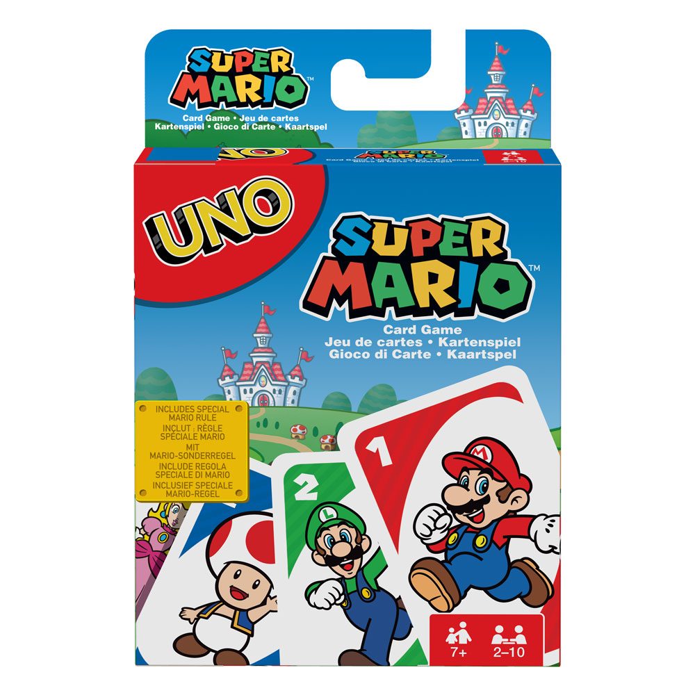 Super Mario Card Game UNO Mattel