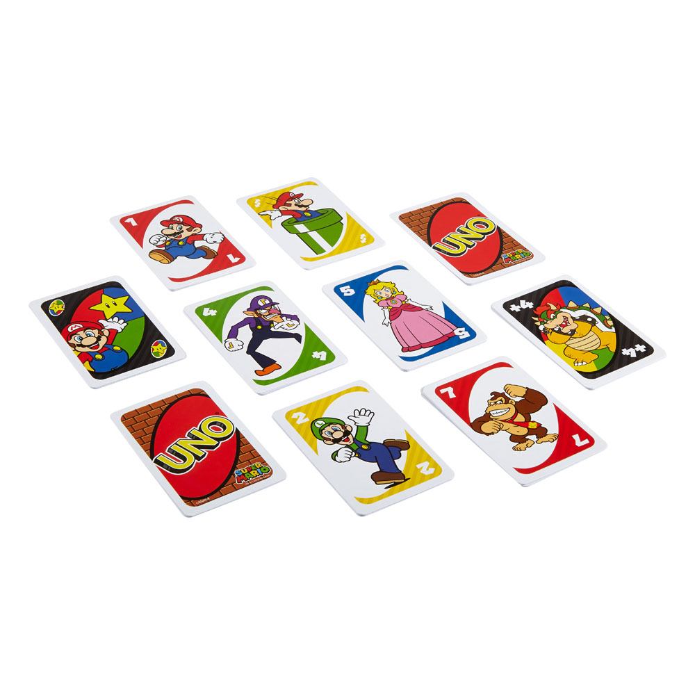 Super Mario Card Game UNO Mattel