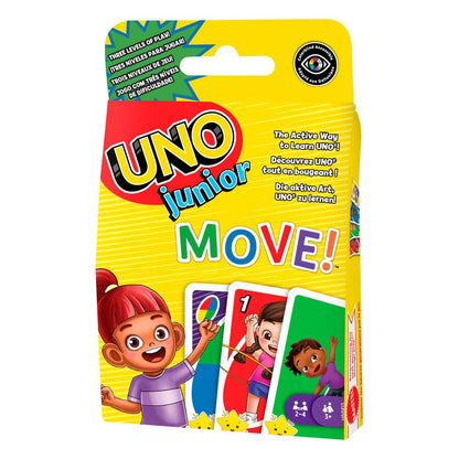 UNO Junior Move! Card Game Mattel