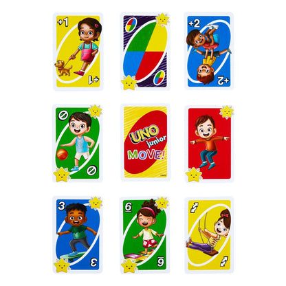 UNO Junior Move! Card Game Mattel