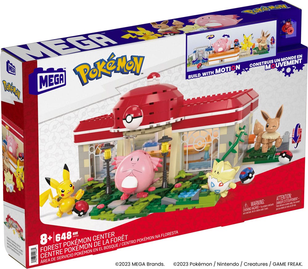 PokÃ©mon Mega Construx Construction Set Forest PokÃ©mon Center