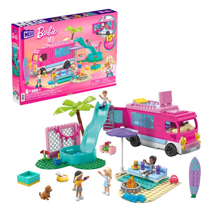 Barbie MEGA Construction Set Dream Camper Adventure Mattel