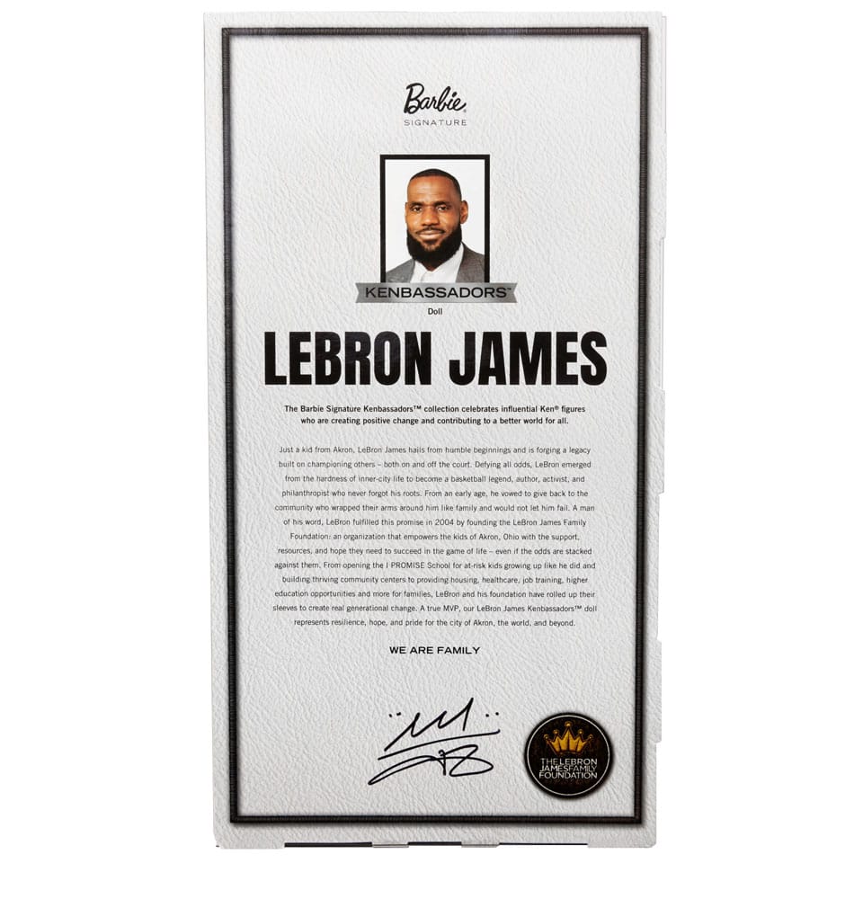 Barbie Signature Doll Fashion Kenbassador Lebron James