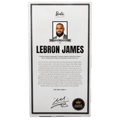 Barbie Signature Doll Fashion Kenbassador Lebron James