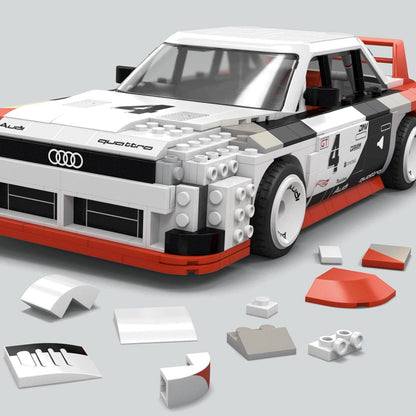Hot Wheels MEGA Construction Set 1/15 Audi 90 Quattro IMSA GTO 29 cm