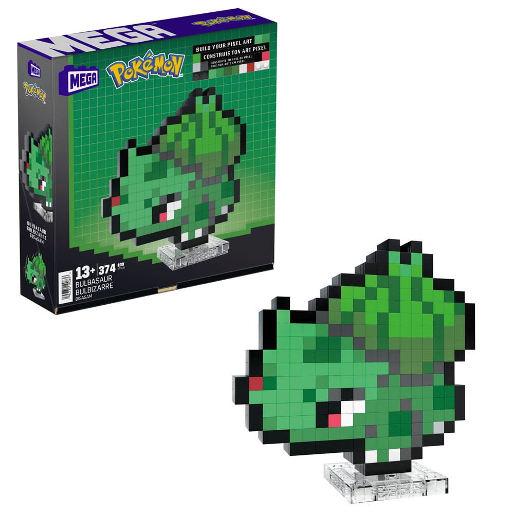 PokÃ©mon MEGA Construction Set Bulbasaur Pixel Art
