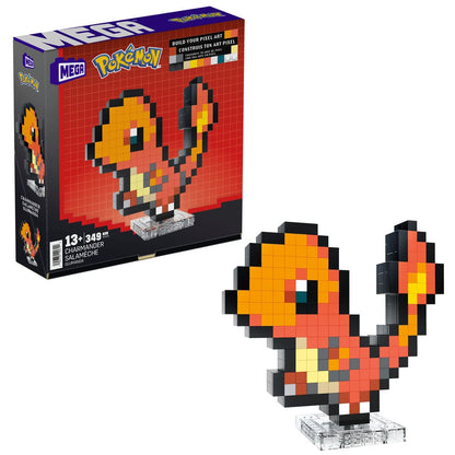 PokÃ©mon MEGA Construction Set Charmander Pixel Art