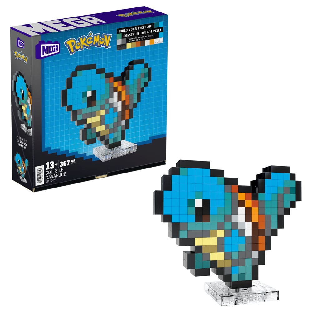 PokÃ©mon MEGA Construction Set Squirtle Pixel Art