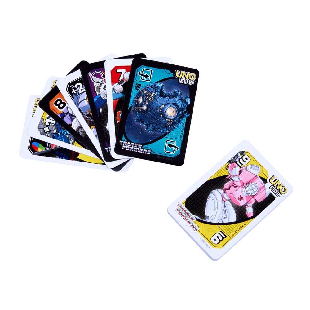 Transformers UNO Flip! Card Game Mattel