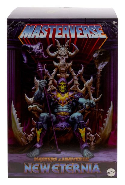 Masters of the Universe: New Eternia Masterverse Action Figure Skeletor & Throne 18 cm - FanofThings.co.uk