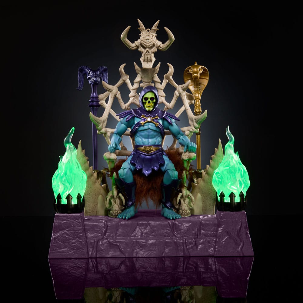 Masters of the Universe: New Eternia Masterverse Action Figure Skeletor & Throne 18 cm - FanofThings.co.uk