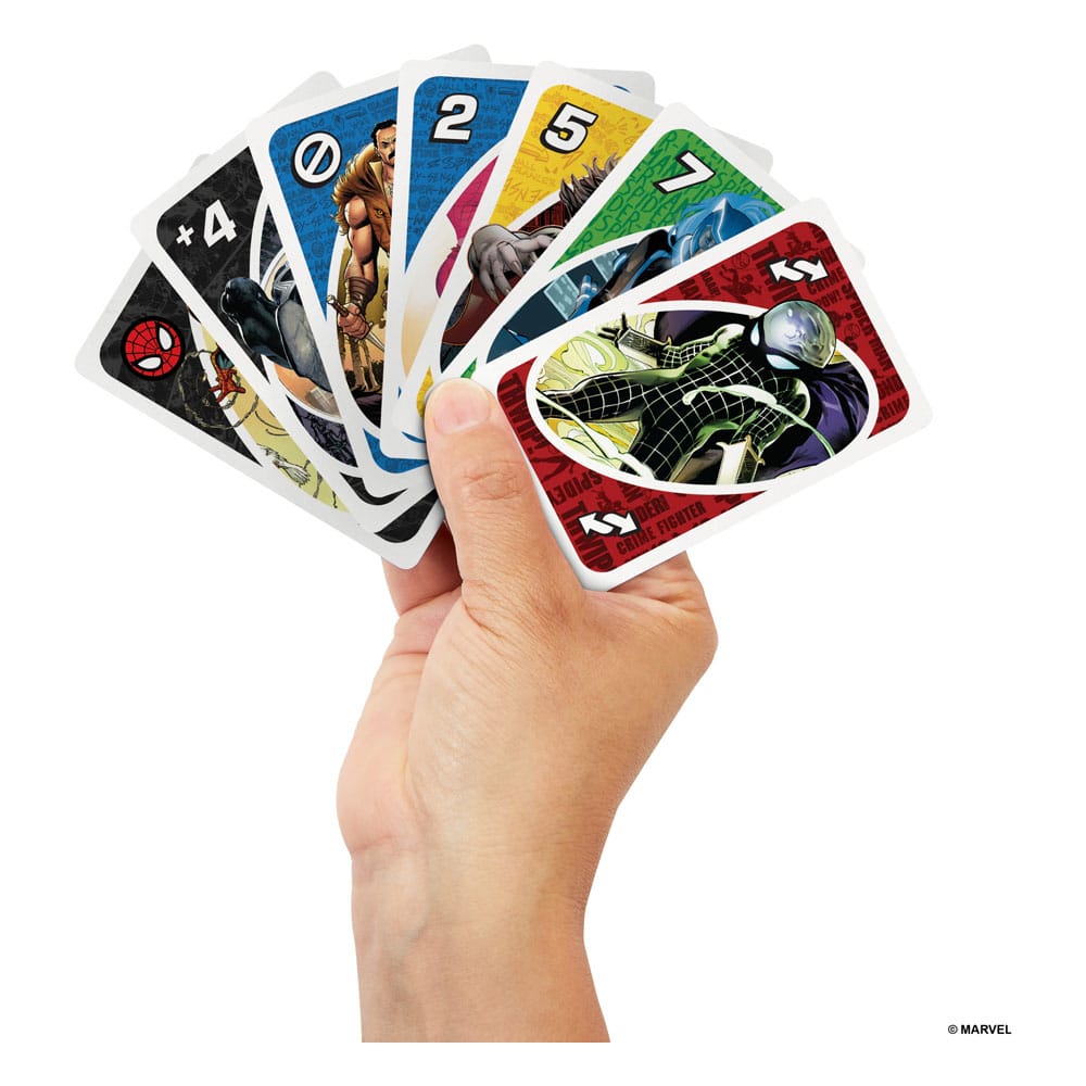 The Amazing Spider-Man Card Game UNO Mattel