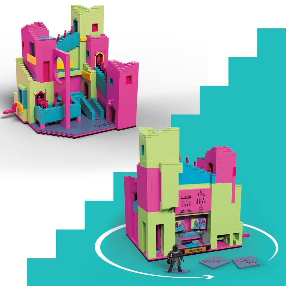 Squid Game MEGA Construction Set Squid Game Staircase Construction kits