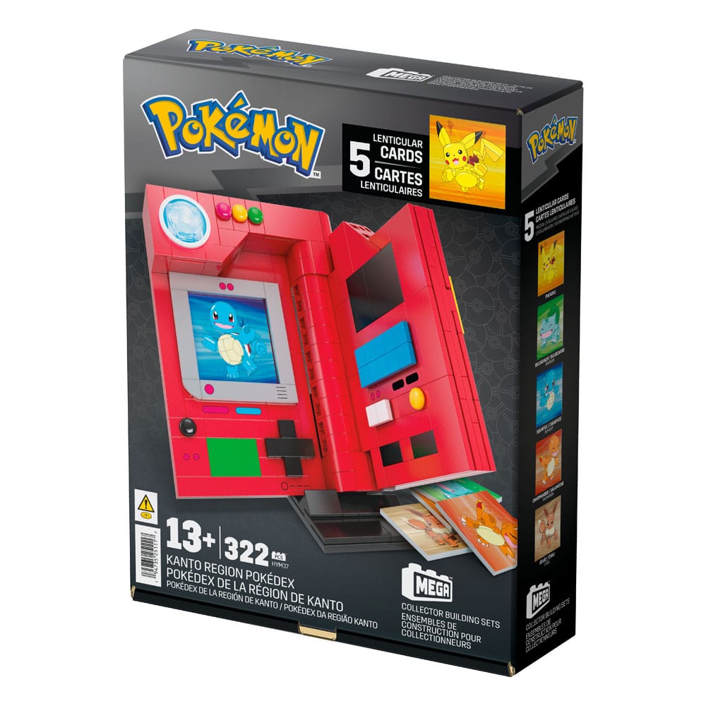PokÃ©mon MEGA Building Kit Kanto Region PokÃ©dex