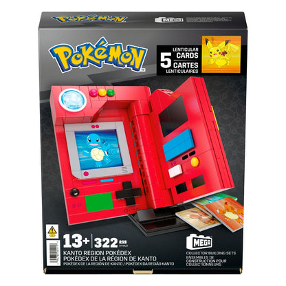 Pokémon MEGA Building Kit Kanto Region Pokédex Playsets
