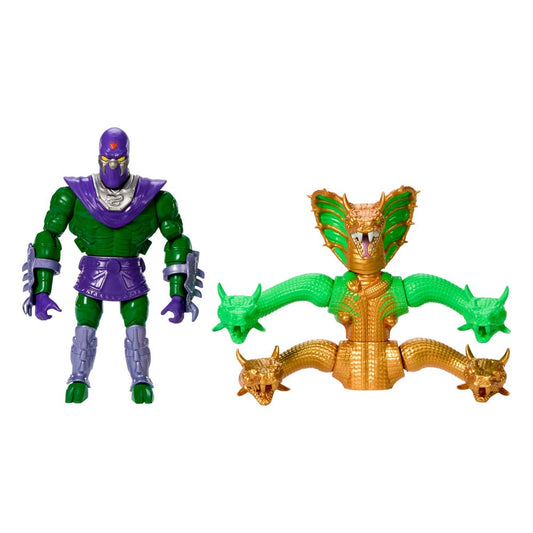 MOTU x TMNT: Turtles of Grayskull Deluxe Action Figure King Hiss 14 cm Mattel