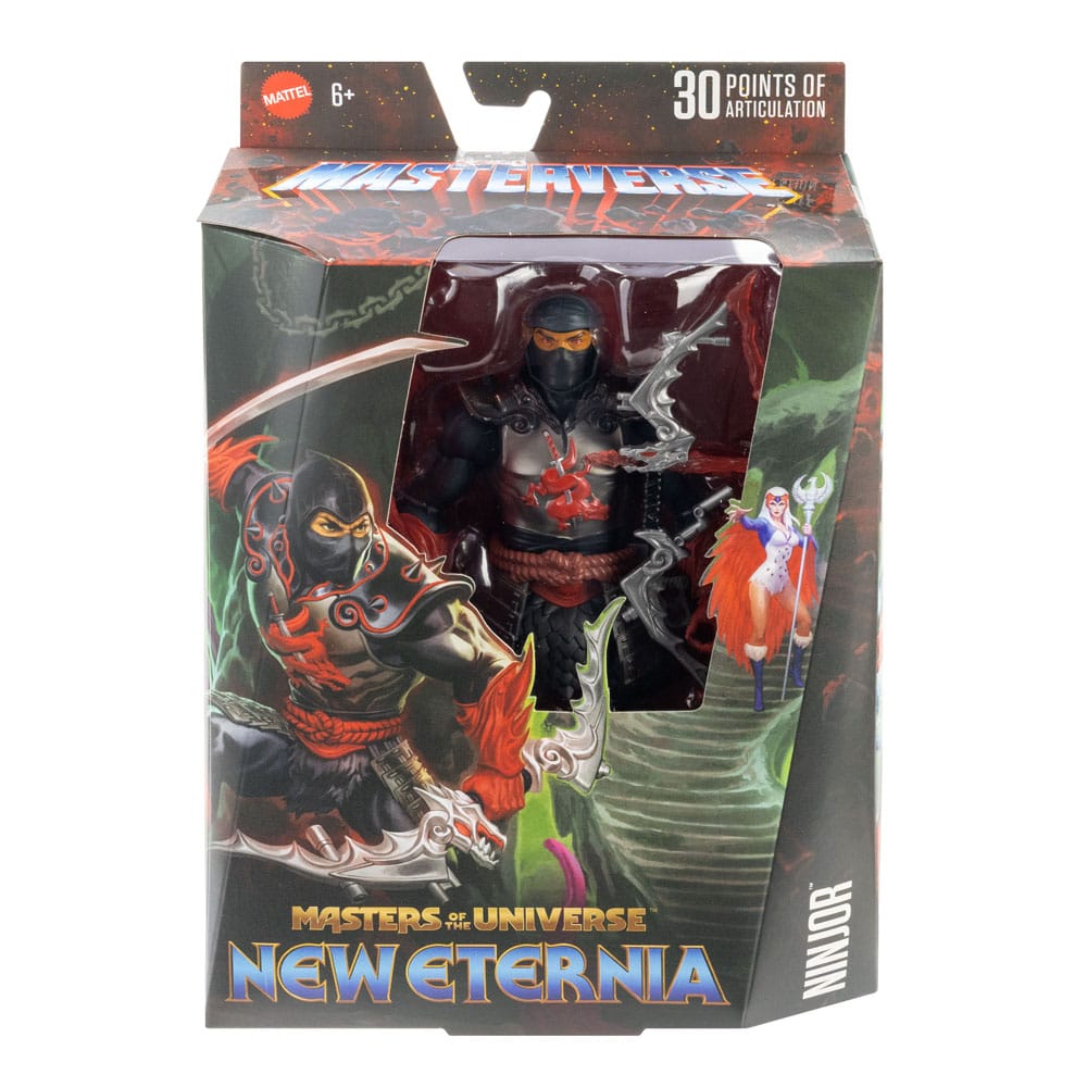 Masters of the Universe Core New Etheria Action Figure Ninjor 18 cm - [New]
