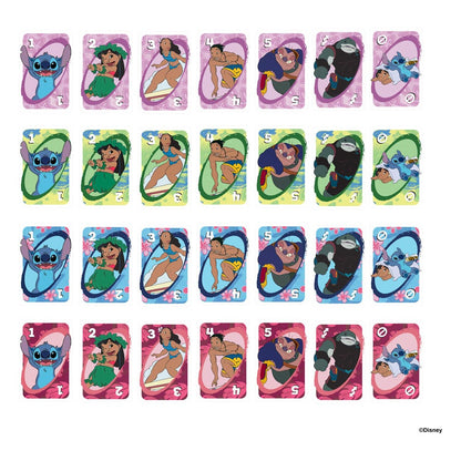 Lilo & Stitch Card Game UNO Mattel