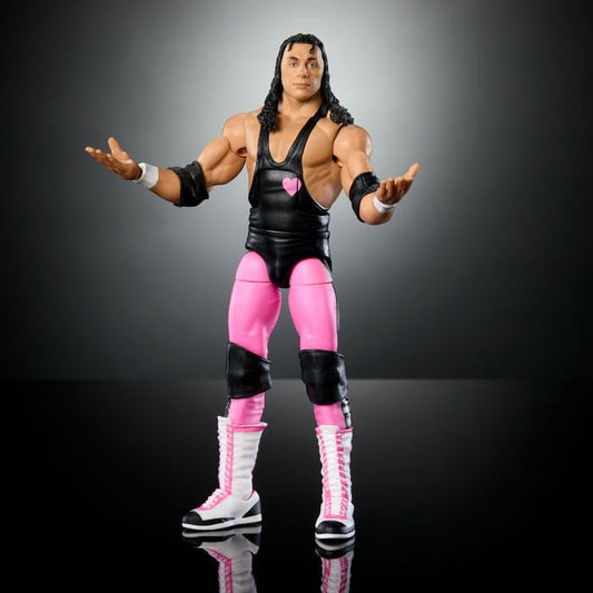 WWE WrestleMania Elite Collection Action Figure Bret â€™Hit Manâ€™ Hart 15 cm Action figures