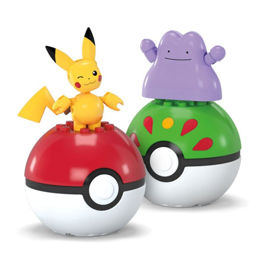 PokÃ©mon MEGA Construction Set PokÃ© Ball Collection: Pikachu & Ditto Construction kits