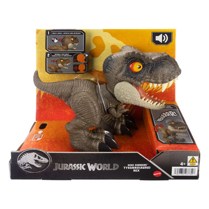 Jurassic World Action Figure with Sound Roar Command Tyrannosaurus Rex 16 cm Action figures