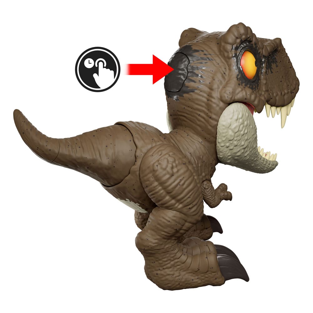 Jurassic World Action Figure with Sound Roar Command Tyrannosaurus Rex 16 cm Action figures