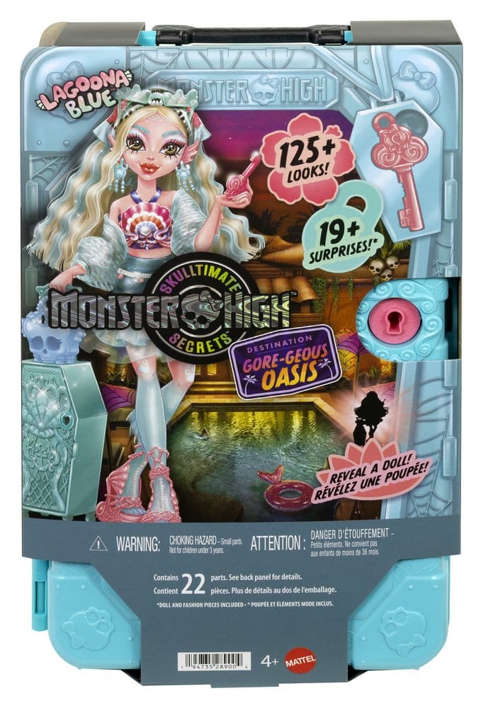 Monster High Skulltimate Secrets Doll Destination: Gore-geous Oasis - Lagoona Blue Mattel
