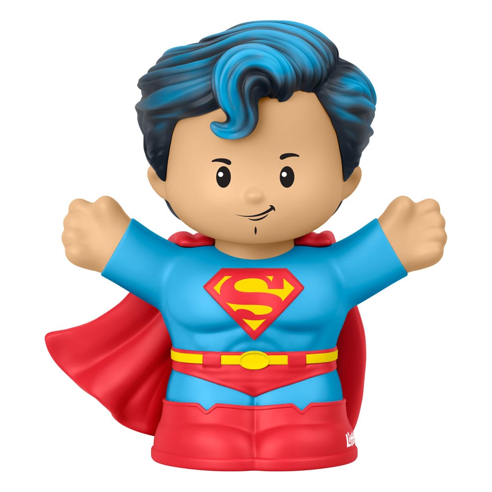 DC Comics Fisher-Price Little People Collector Mini Figures 4-Pack Superman: Through the Ages 7 cm Mattel