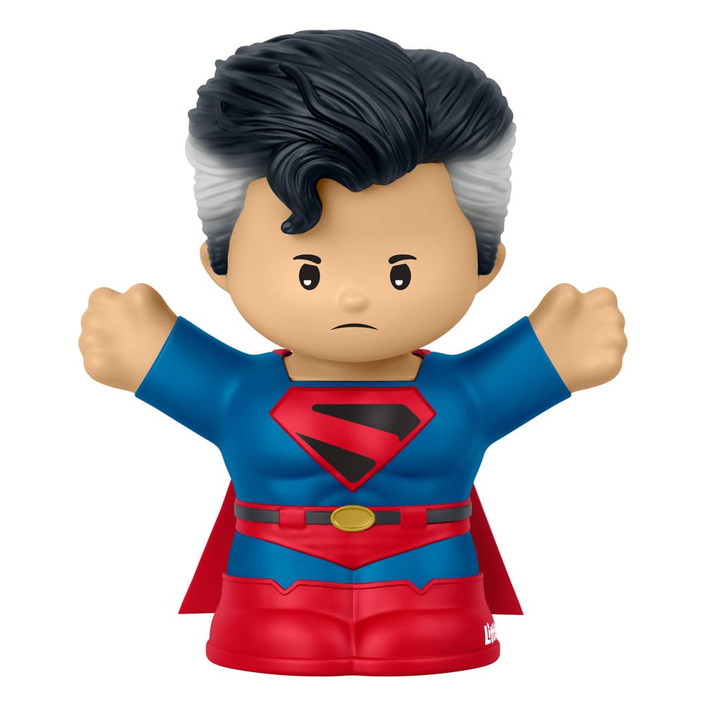 DC Comics Fisher-Price Little People Collector Mini Figures 4-Pack Superman: Through the Ages 7 cm Mattel