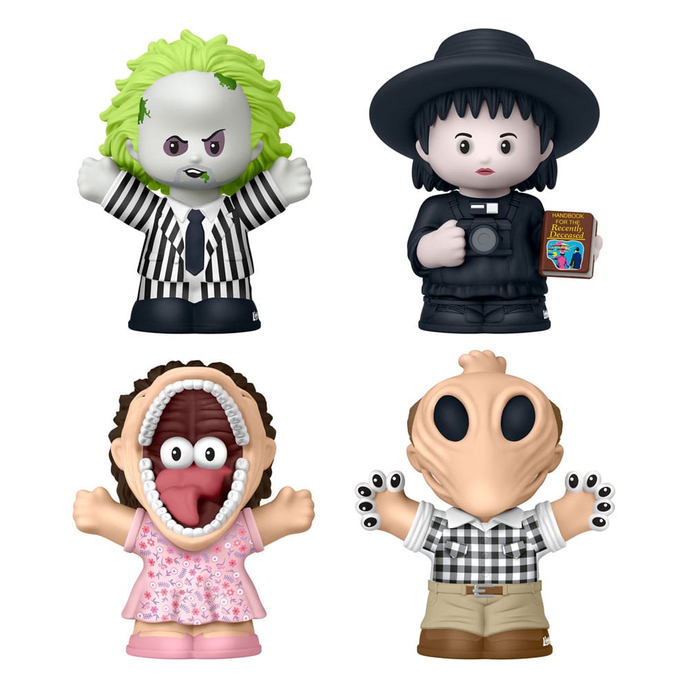 Beetlejuice Fisher-Price Little People Collector Mini Figures 4-Pack 7 cm Mini-figures