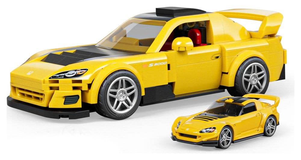 Hot Wheels Speed Series Mattel Brick Shop Building Set 1/32 '07 Honda S2000 Mattel