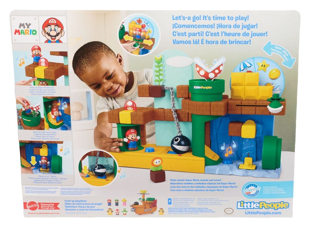 My Mario Little People Playset Mario's Adventure Mattel