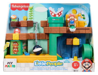 My Mario Little People Playset Mario's Adventure Mattel