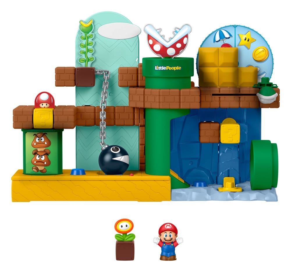 My Mario Little People Playset Mario's Adventure Mattel